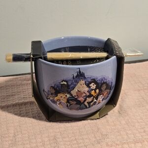 Disney Princess Noodle Bowl with Chopsticks